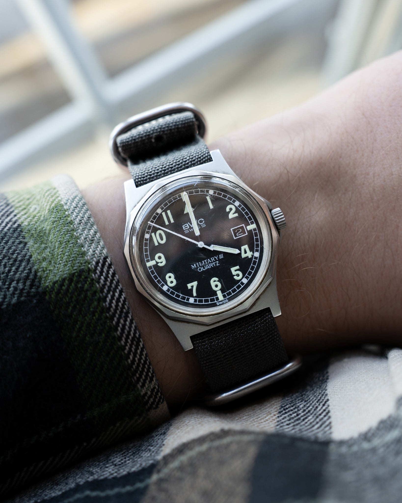A battle worn field watch from The Iraq War