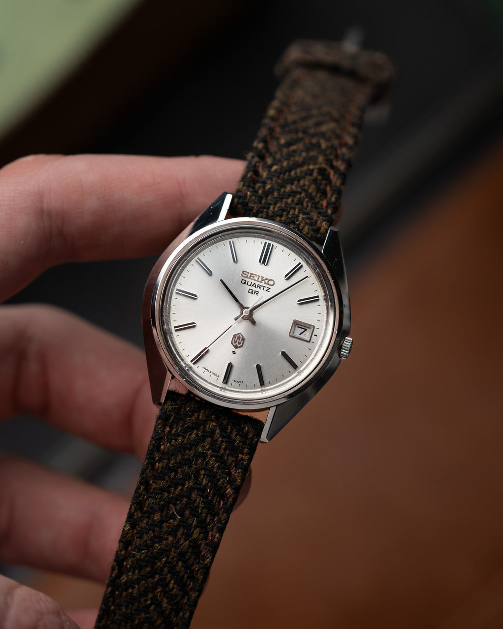 Seiko 38QR 3862-7000 - First mass produced quartz watch