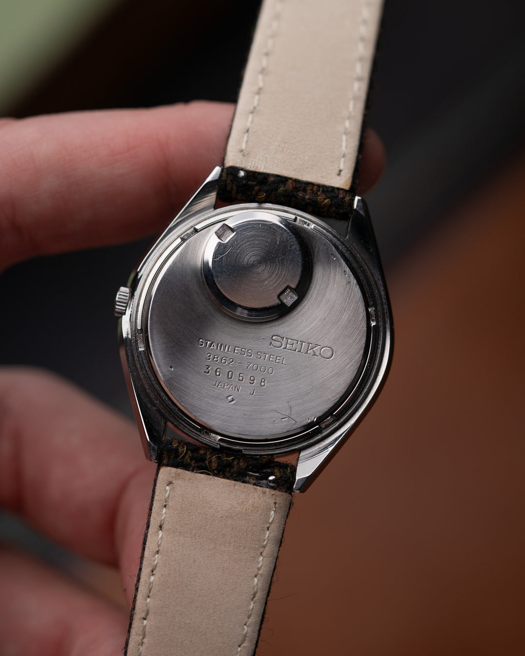 Seiko 38QR 3862-7000 - First mass produced quartz watch