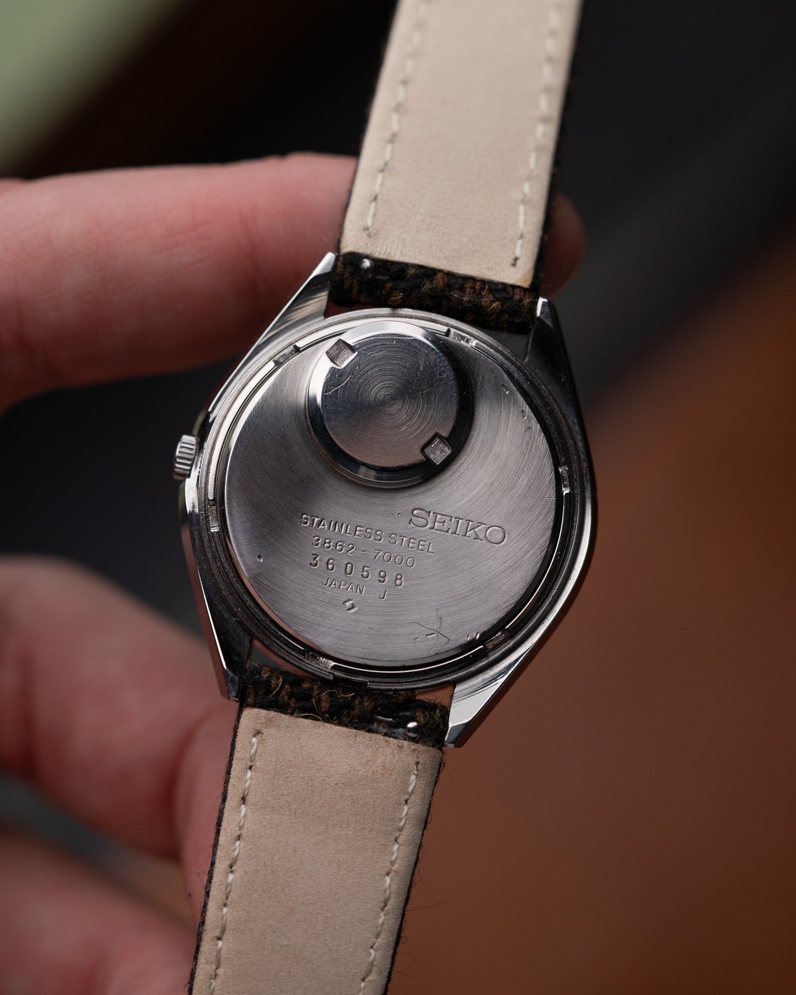 Seiko 38QR 3862-7000 - First mass produced quartz watch