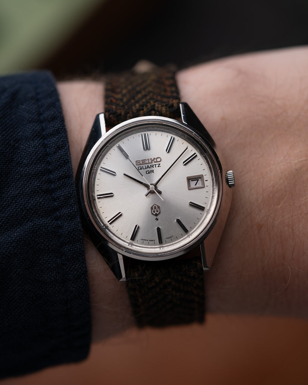 Seiko 38QR 3862-7000 - First mass produced quartz watch