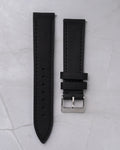 Black leather strap