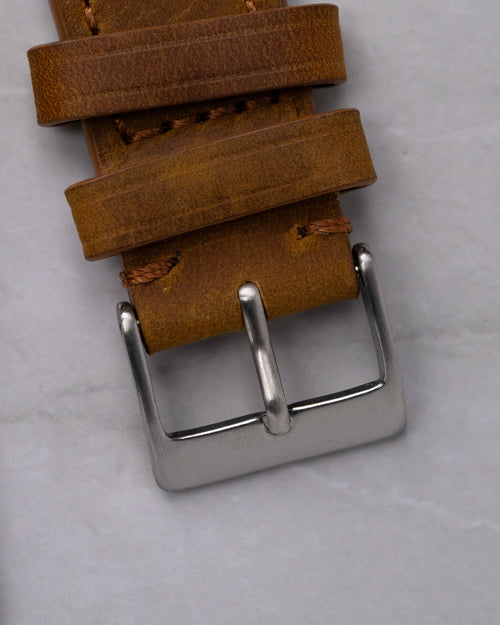 Black leather strap