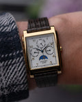 Seiko Alba Vient Triple Calendar Gold colored