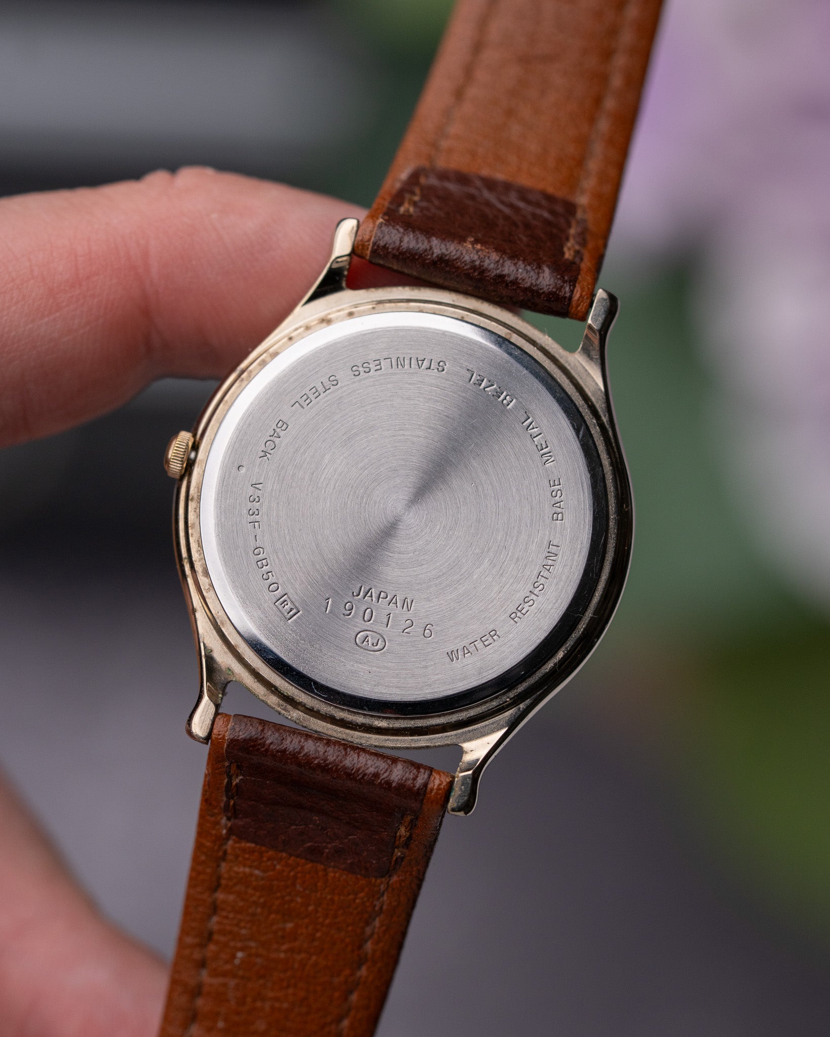 Seiko Alba Success V33F-6B50 Triple Calendar