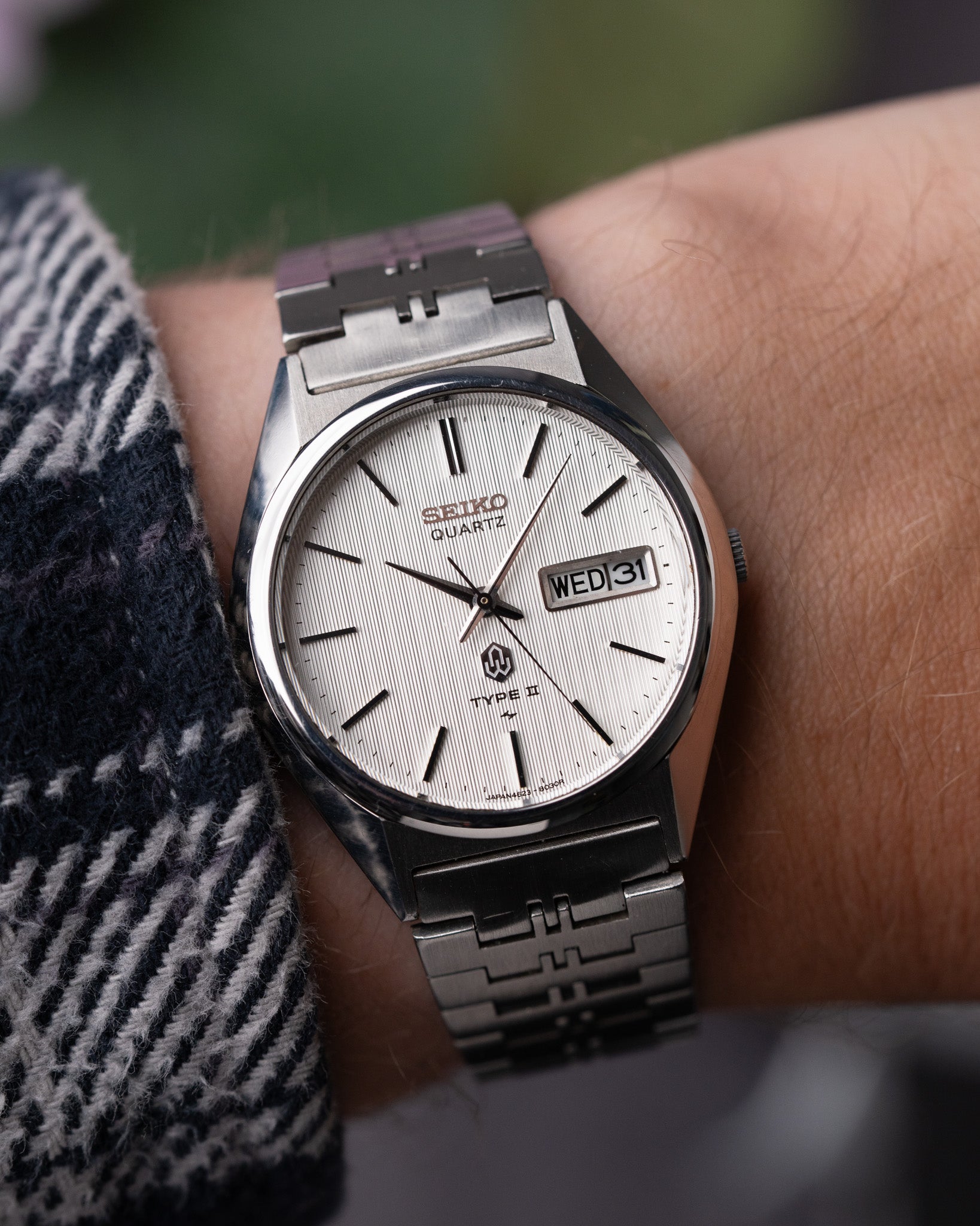 【新品電池/稼働】 SEIKO タイプ2 腕時計 デイデイト 4623-8020 Seiko Type II 4623-8020 Striped Dial – WITN Shop