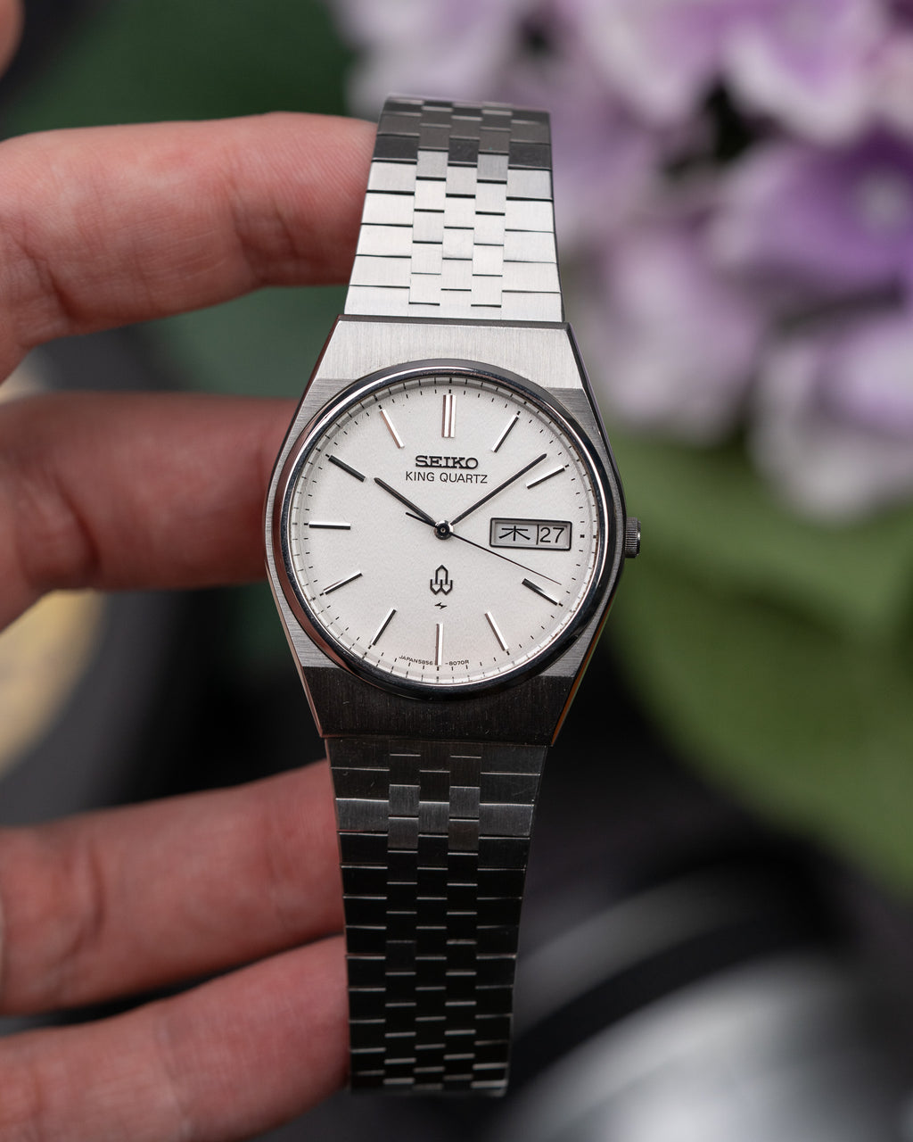 Seiko King Quartz 5856-8070, June 1978
